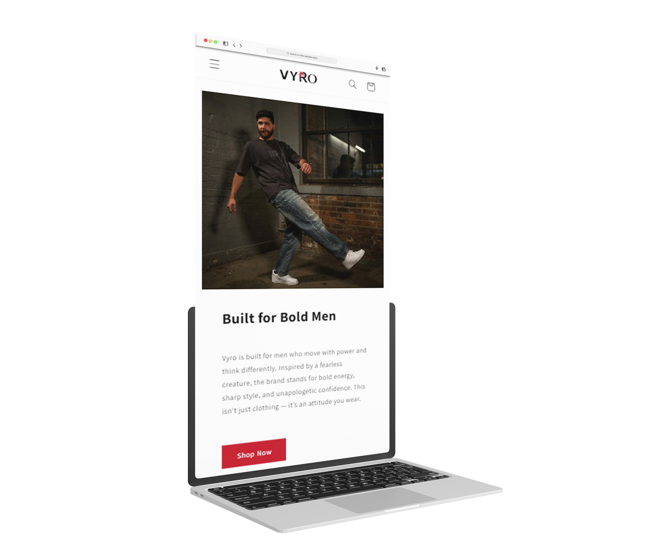 Vyro wesite - Image 1