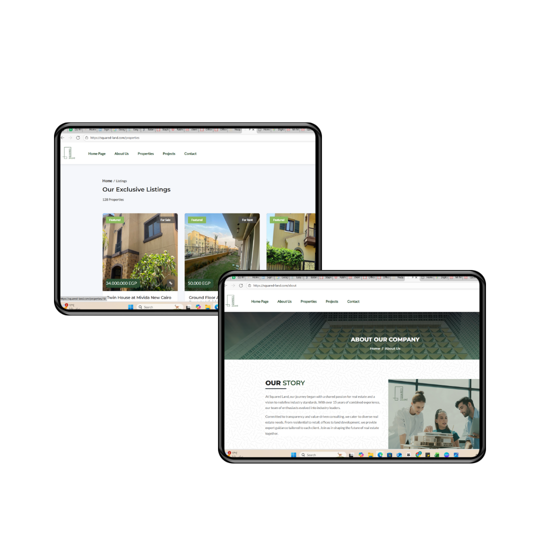 Squared-Land Website - Image 2